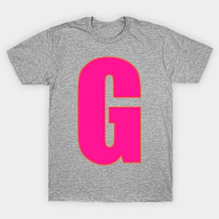 Pretty in Pink: G's Defining edge T-Shirt